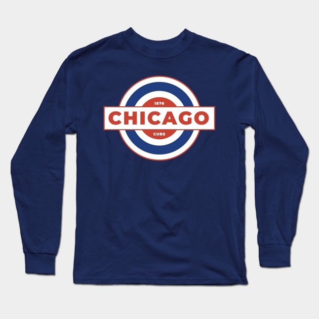 cubs baseball Long Sleeve T-Shirt by GS